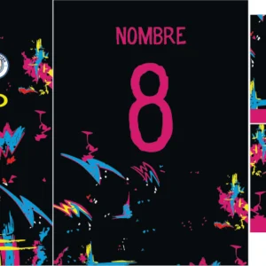 Manchester City Grunge Colours Concept 23